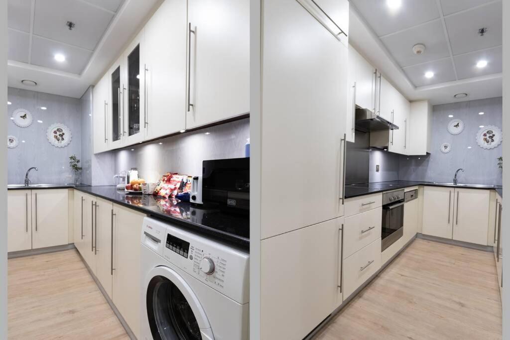 Downtown Cozy Home + Partitioned Living Room 迪拜 外观 照片